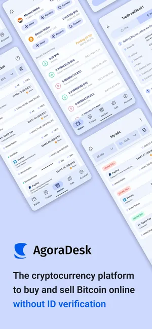 AgoraDesk匿名購買比特幣